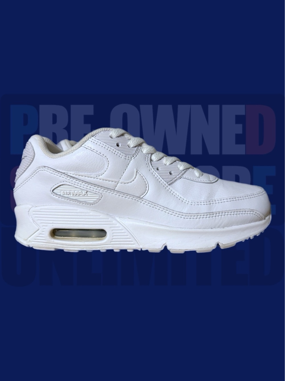 Nike Airmax 90 GS Recraft ‘Triple White’